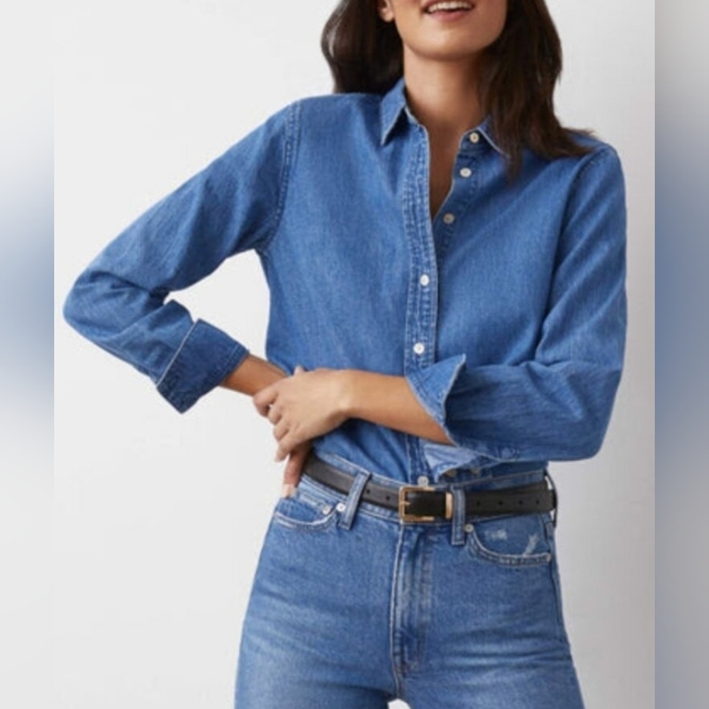AYR "The Cooldown" Denim Button-down - Size Small